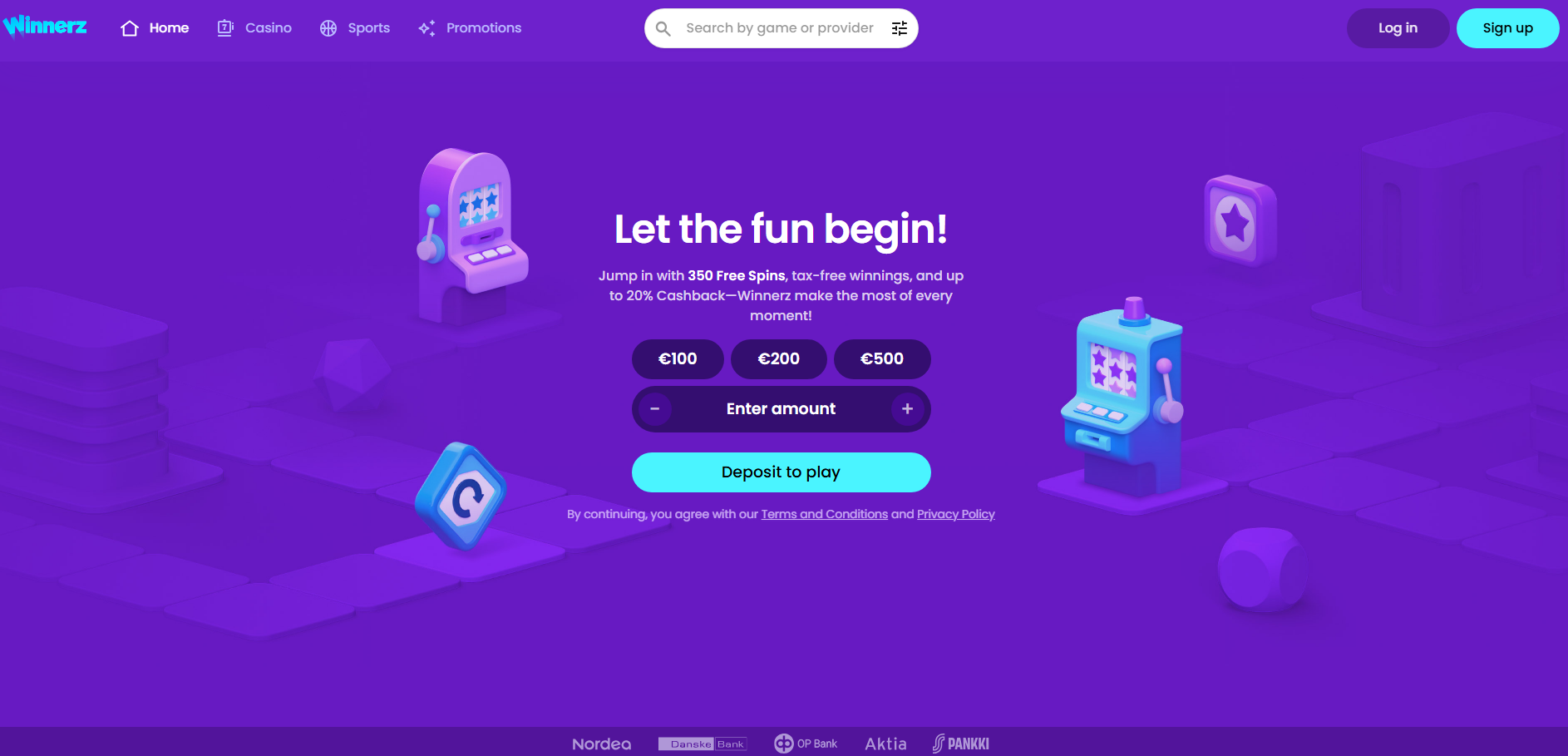 winnerez casino home